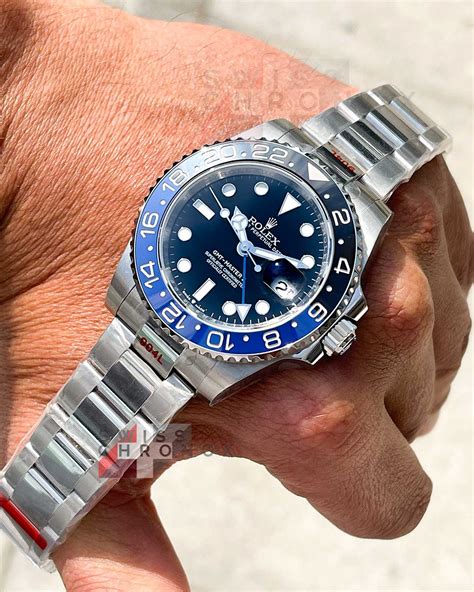 rolex batman lünette|Rolex gmt master oyster.